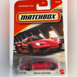 Matchbox PORSCHE 918 SPYDER 15/125